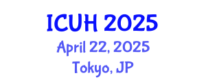 International Conference on Urban Housing (ICUH) April 22, 2025 - Tokyo, Japan