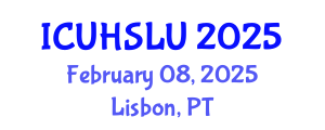 International Conference on Urban Housing, Sustainability and Land Use (ICUHSLU) February 08, 2025 - Lisbon, Portugal