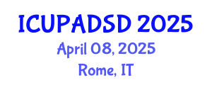 International Conference on Urban Planning and Architectural Design for Sustainable Development (ICUPADSD) April 08, 2025 - Rome, Italy