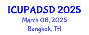 International Conference on Urban Planning and Architectural Design for Sustainable Development (ICUPADSD) March 08, 2025 - Bangkok, Thailand