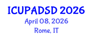 International Conference on Urban Planning and Architectural Design for Sustainable Development (ICUPADSD) April 08, 2026 - Rome, Italy