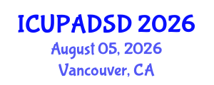 International Conference on Urban Planning and Architectural Design for Sustainable Development (ICUPADSD) August 05, 2026 - Vancouver, Canada