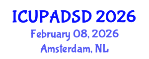 International Conference on Urban Planning and Architectural Design for Sustainable Development (ICUPADSD) February 08, 2026 - Amsterdam, Netherlands