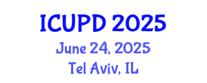 International Conference on Urban Planning and Design (ICUPD) June 24, 2025 - Tel Aviv, Israel