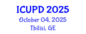 International Conference on Urban Planning and Design (ICUPD) October 04, 2025 - Tbilisi, Georgia