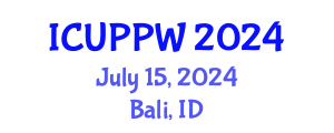 International Conference on Urban Planning and Public Works (ICUPPW) July 15, 2024 - Bali, Indonesia