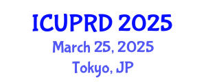 International Conference on Urban Planning and Regional Development (ICUPRD) March 25, 2025 - Tokyo, Japan