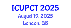 International Conference on Urban Planning and Transportation System (ICUPCT) August 19, 2025 - London, United Kingdom
