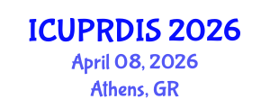 International Conference on Urban Planning, Regional Development and Information Society (ICUPRDIS) April 08, 2026 - Athens, Greece