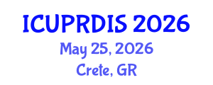 International Conference on Urban Planning, Regional Development and Information Society (ICUPRDIS) May 25, 2026 - Crete, Greece International Conference on Urban Planning, Regional Development and Information Society (ICUPRDIS) May 25, 2026 - Crete, Greece