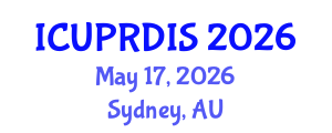 International Conference on Urban Planning, Regional Development and Information Society (ICUPRDIS) May 17, 2026 - Sydney, Australia