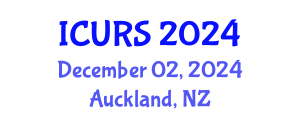 International Conference on Urban Regeneration and Sustainability (ICURS) December 02, 2024 - Auckland, New Zealand