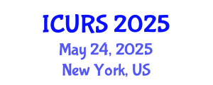 International Conference on Urban Regeneration and Sustainability (ICURS) May 24, 2025 - New York, United States