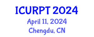 International Conference on Urban, Regional Planning and Transportation (ICURPT) April 11, 2024 - Chengdu, China