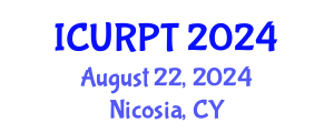International Conference on Urban, Regional Planning and Transportation (ICURPT) August 22, 2024 - Nicosia, Cyprus