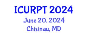International Conference on Urban, Regional Planning and Transportation (ICURPT) June 20, 2024 - Chisinau, Republic of Moldova
