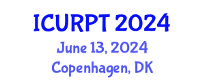 International Conference on Urban, Regional Planning and Transportation (ICURPT) June 13, 2024 - Copenhagen, Denmark