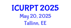 International Conference on Urban, Regional Planning and Transportation (ICURPT) May 20, 2025 - Tallinn, Estonia