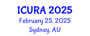 International Conference on Urban Resilience and Adaptation (ICURA) February 25, 2025 - Sydney, Australia