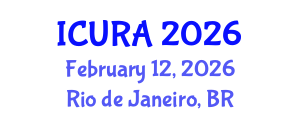 International Conference on Urban Resilience and Adaptation (ICURA) February 12, 2026 - Rio de Janeiro, Brazil International Conference on Urban Resilience and Adaptation (ICURA) February 12, 2026 - Rio de Janeiro, Brazil