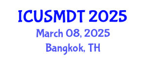 International Conference on Urban Sociology, Migration and Demographic Trends (ICUSMDT) March 08, 2025 - Bangkok, Thailand