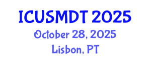 International Conference on Urban Sociology, Migration and Demographic Trends (ICUSMDT) October 28, 2025 - Lisbon, Portugal