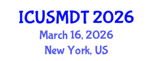 International Conference on Urban Sociology, Migration and Demographic Trends (ICUSMDT) March 16, 2026 - New York, United States International Conference on Urban Sociology, Migration and Demographic Trends (ICUSMDT) March 16, 2026 - New York, United States