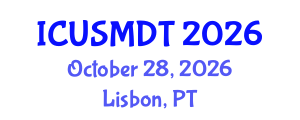 International Conference on Urban Sociology, Migration and Demographic Trends (ICUSMDT) October 28, 2026 - Lisbon, Portugal