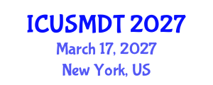 International Conference on Urban Sociology, Migration and Demographic Trends (ICUSMDT) March 17, 2027 - New York, United States International Conference on Urban Sociology, Migration and Demographic Trends (ICUSMDT) March 17, 2027 - New York, United States