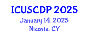 International Conference on Urban Studies, City Design and Planning (ICUSCDP) January 14, 2025 - Nicosia, Cyprus