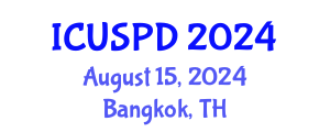 International Conference on Urban Studies, Planning and Development (ICUSPD) August 15, 2024 - Bangkok, Thailand