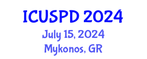 International Conference on Urban Studies, Planning and Development (ICUSPD) July 15, 2024 - Mykonos, Greece