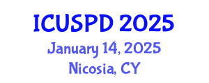 International Conference on Urban Studies, Planning and Development (ICUSPD) January 14, 2025 - Nicosia, Cyprus