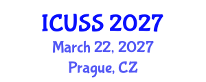 International Conference on Urban Sustainability and Strategies (ICUSS) March 22, 2027 - Prague, Czechia International Conference on Urban Sustainability and Strategies (ICUSS) March 22, 2027 - Prague, Czechia