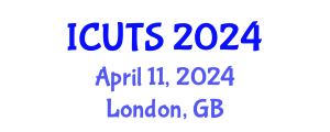International Conference on Urban Transformations and Sustainability (ICUTS) April 11, 2024 - London, United Kingdom
