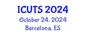 International Conference on Urban Transformations and Sustainability (ICUTS) October 24, 2024 - Barcelona, Spain