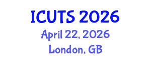 International Conference on Urban Transformations and Sustainability (ICUTS) April 22, 2026 - London, United Kingdom