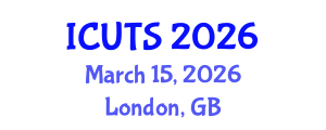 International Conference on Urban Transformations and Sustainability (ICUTS) March 15, 2026 - London, United Kingdom