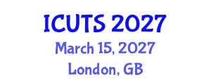 International Conference on Urban Transformations and Sustainability (ICUTS) March 15, 2027 - London, United Kingdom International Conference on Urban Transformations and Sustainability (ICUTS) March 15, 2027 - London, United Kingdom