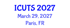 International Conference on Urban Transformations and Sustainability (ICUTS) March 29, 2027 - Paris, France International Conference on Urban Transformations and Sustainability (ICUTS) March 29, 2027 - Paris, France