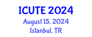 International Conference on Urban Transport and Environment (ICUTE) August 15, 2024 - Istanbul, Turkey