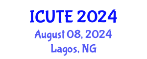 International Conference on Urban Transport and Environment (ICUTE) August 08, 2024 - Lagos, Nigeria