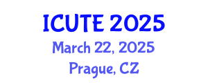International Conference on Urban Transport and Environment (ICUTE) March 22, 2025 - Prague, Czechia