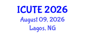 International Conference on Urban Transport and Environment (ICUTE) August 09, 2026 - Lagos, Nigeria