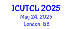 International Conference on Urban Transportation and City Logistics (ICUTCL) May 24, 2025 - London, United Kingdom