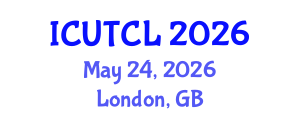 International Conference on Urban Transportation and City Logistics (ICUTCL) May 24, 2026 - London, United Kingdom