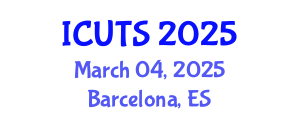 International Conference on Urban Transportation Systems (ICUTS) March 04, 2025 - Barcelona, Spain