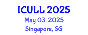 International Conference on Urdu Language and Linguistics (ICULL) May 03, 2025 - Singapore, Singapore