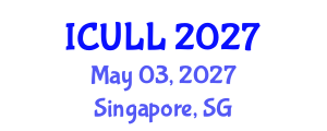 International Conference on Urdu Language and Linguistics (ICULL) May 03, 2027 - Singapore, Singapore