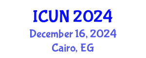 International Conference on Urology and Nephrology (ICUN) December 16, 2024 - Cairo, Egypt
